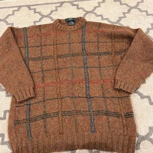 VTG orvis wool sweater made in scotland size XL In EUC